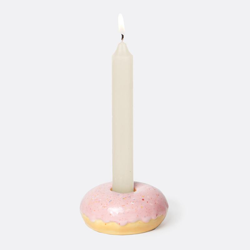 Подсвечник fast food, donut, D7 см