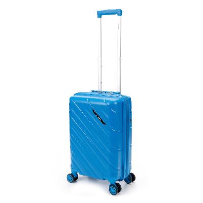 Чемодан TORBER В Отпуск, полипропилен, 36 х 21,5 х 55 см, 38 л