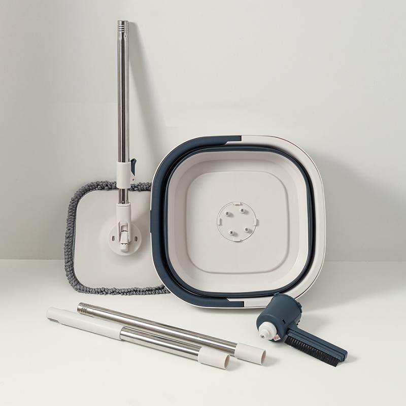 Швабра со складным ведром compact mop