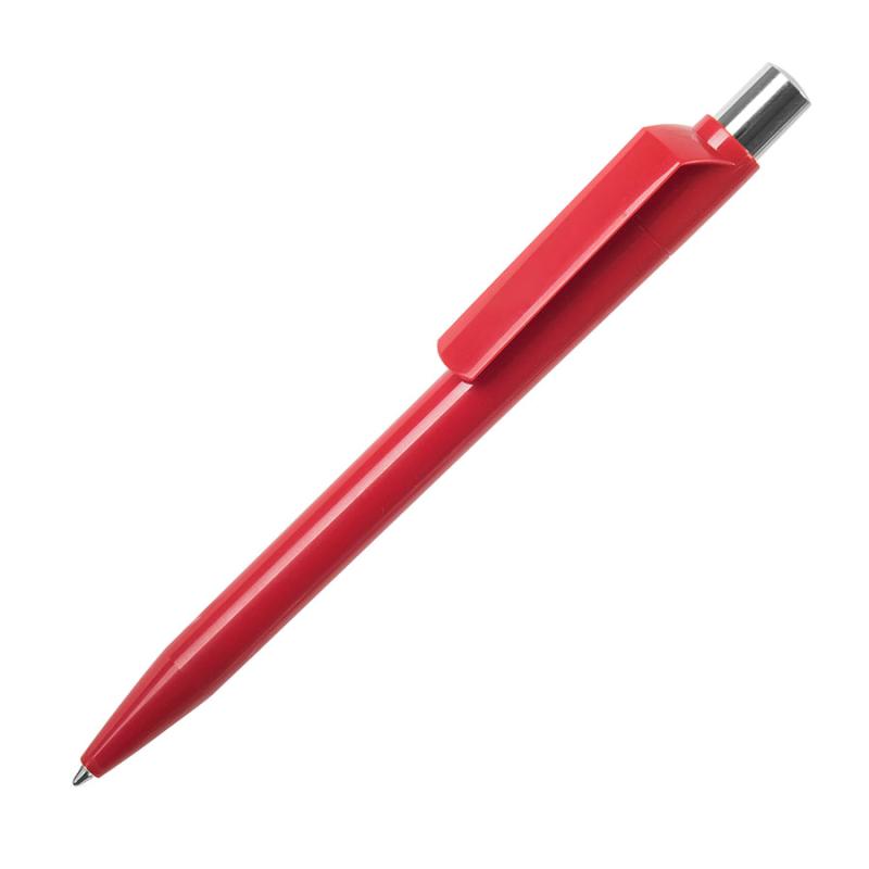Ручка шариковая DOT, белый, пластик
