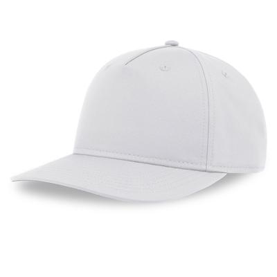 Бейсболка "RAY-S", 5 клиньев, застежка на липучке, белый, 100 % полиэстер, 166 г/м2