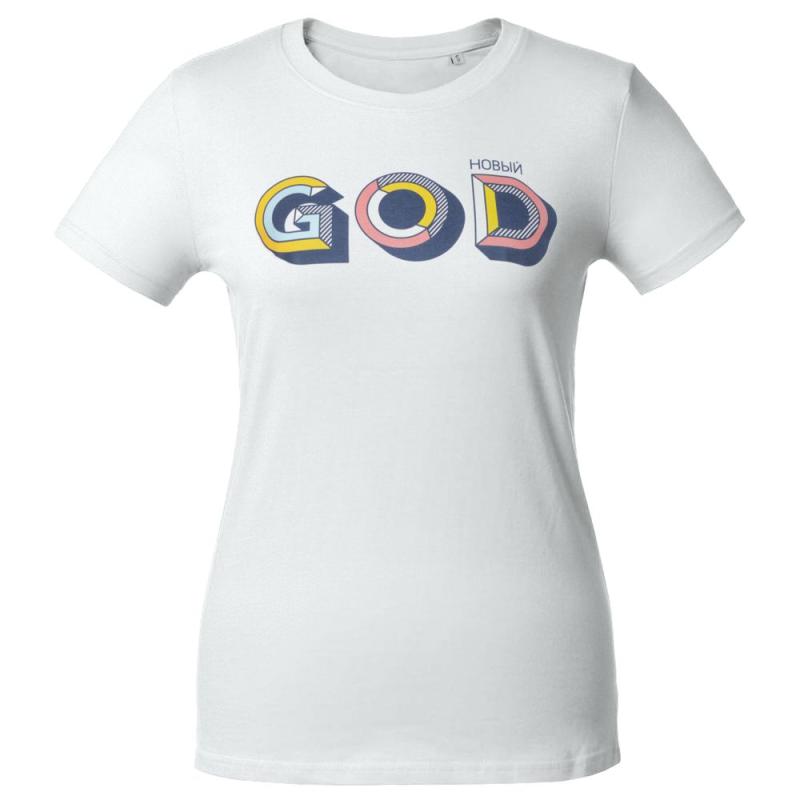 Футболка женская «Новый GOD»