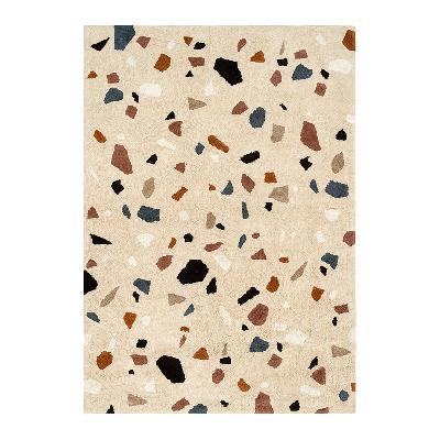 Ковер из хлопка terrazzo poetry из коллекции ethnic, 180х230 см