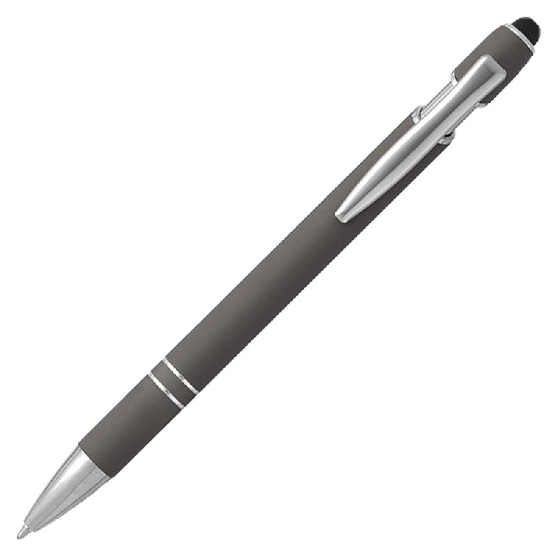 Ручка шариковая, Star Soft Touch Shiny Silver Requis