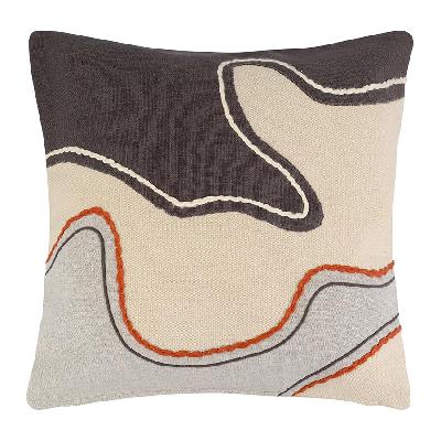 Чехол на подушку ing stone из коллекции ethnic, 45х45 см