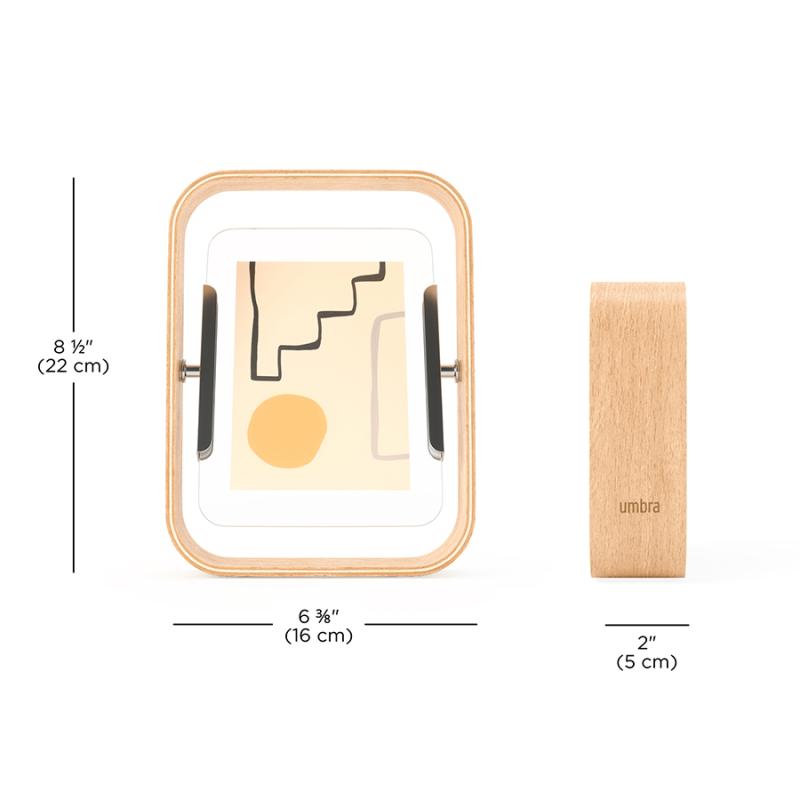 Фоторамка двусторонняя bellwood,16х22 см