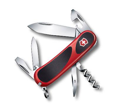 Нож перочинный VICTORINOX Evolution 10, 85 мм, 13 функций,  с чёрными вставками