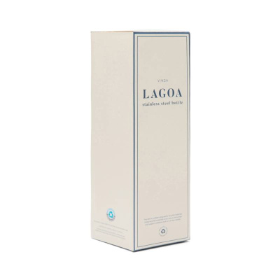Термобутылка VINGA Lagoa из нержавеющей стали RCS SS, 600 мл