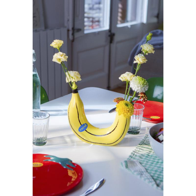 Ваза для цветов banana, 19 см