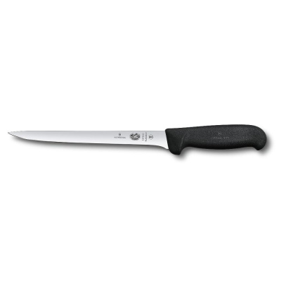 Нож филейный VICTORINOX Fibrox с гибким изогнутым лезвием 20 см