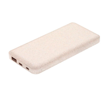 Внешний аккумулятор Silosymmo 10000 mAh, натуральный