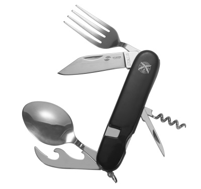 Нож перочинный Stinger, 109 мм, 8 функций, ериал рукояти: АБСпластик