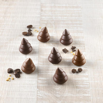 Форма для приготовления конфет choco trees силикон