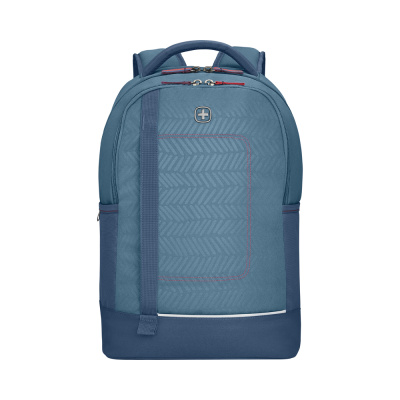 Рюкзак WENGER NEXT Tyon 16", деним, переработанный ПЭТПолиэстер, 32х18х48 см, 23 л