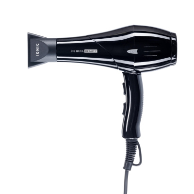 Фен DEWAL BEAUTY Optima Black, 2200 Вт, 1 насадка