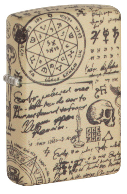 Зажигалка ZIPPO Alchemy Design с покрытием 540 Matte, латунь, овая, 38x13x57 мм