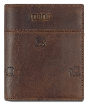 Бумажник Mano "Don Leon", 9,7 х 11,7 см