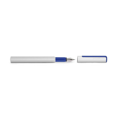 Перьевая ручка PININFARINA PF One SILVER /BLUE